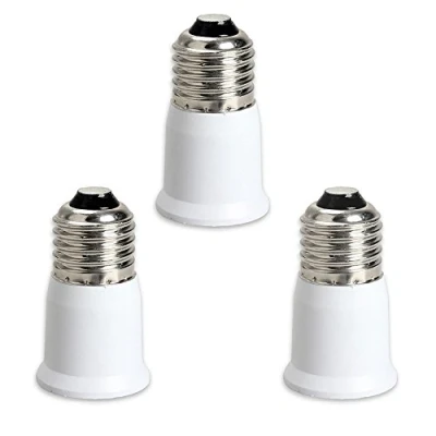 Immagine di FINELED Estensione per porta lampadina da E27 a E27, confezione 3 lampada