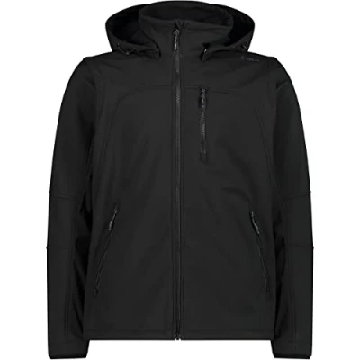 Immagine di CMP Softshell 3A74427N, Giacca Uomo, Nero (Black), 56