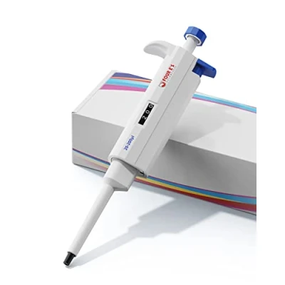 Immagine di 20 200μl Pipettatori monocanale Micropipetta Pipettatore Autoclavabile regolabile per Laboratorio singolo pipetta Attrezzo da (20 200μl)