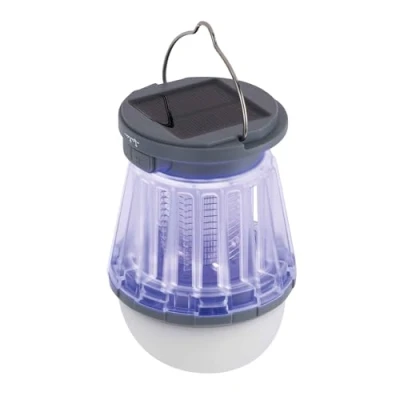 Immagine di JATA HOGAR MOSTRAP MOST3522 Antizanzare e Lampada Portatile Solare a 3 Livelli di Illuminazione, per Interni ed Esterni Agisce in 50 mq, Ricaricabile con energia o Cavo USB