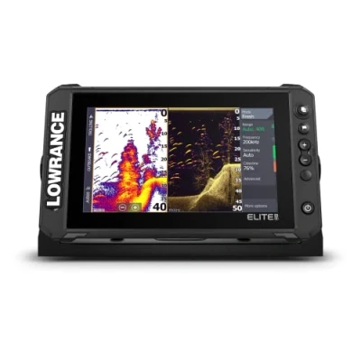 Immagine di Lowrance Elite FS 9, Ecoscandaglio con trasduttore Active Imaging 3 in 1, grafici e mappe C MAP Contour precaricati