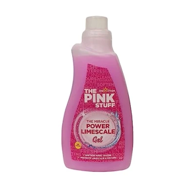 Immagine di The Pink Stuff Miracle Power Gel anticalcare per lavatrice, 1 l, protegge, pulisce e previene l&#039;accumulo di calcare