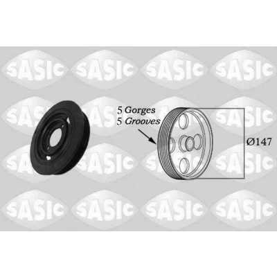 Immagine di SASIC 2156009 Puleggia Albero Motore 147 OPEL: Astra H GTC, Zafira B, Hatchback