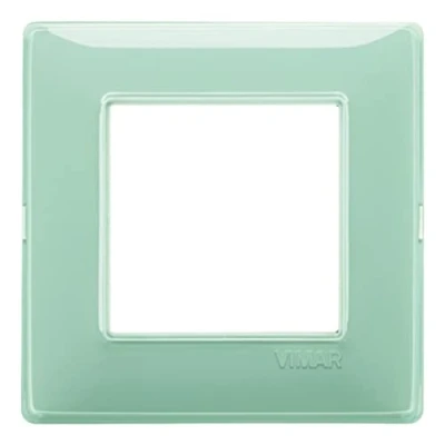 Immagine di VIMAR SERIE Supporto da parete Piatto 2 Modulo Reflex Menta