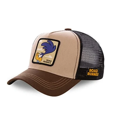 Immagine di Capslab Beep Looney Tunes Marrone Berretto da Camionista Regolabile