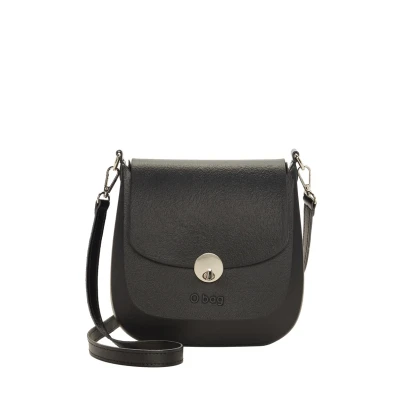 Immagine di O bag borsa a tracolla chase in Compound termoplastico, nero (20 X 20 5 cm)