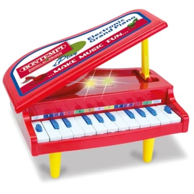 Immagine di Bontempi GrandiosoKeys Pianoforte Elettronico a Coda per un&#039;Elegante Esplorazione Musicale, 215x180x190 mm