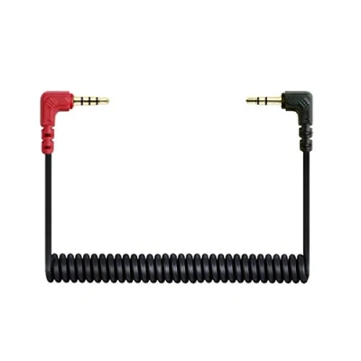 Immagine di Alphatec Cavo di ricambio SC7 da 3,5 mm TRRS a TRS Microfono, Audio &amp; Lavalier per smartphone RODE VideoMicro VideoMic Go BOYA 80 cm…