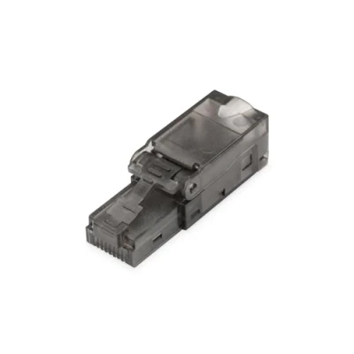 Immagine di Digitus RJ45 Rete Adattatore CAT 6A [1x Connettore di isolamento 1x Spina RJ45] Nero