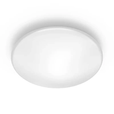 Immagine di Philips Lighting Lampada da Soffitto LED Shan, Sensore di movimento integrato, Equivalente a 12W, 40K, Non Dimmerabile, Bianco