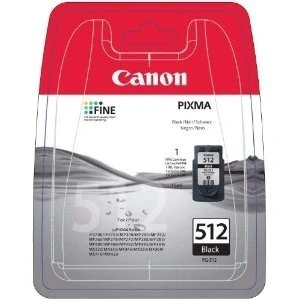 Immagine di Cartuccia di inchiostro Canon PG 512, Nero, 2969B001 Pixma iP2700, MP240, MP250, MP260, MP270, MP480, MP490, MP492, MX320, MX330, MX340, MX350