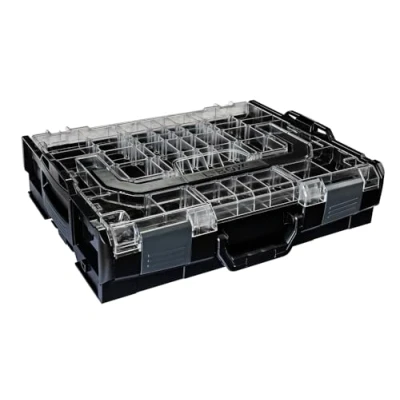 Immagine di Sortimo L BOXX 102 6100000362 Cassetta porta utensili senza contenuto ABS Nero, Trasparente (L x A) 445 358 118 mm