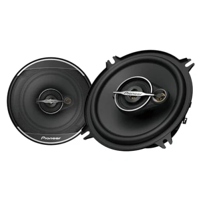 Immagine di Pioneer TS A1371F Set di diffusori coassiali a 3 vie da 13 cm con 2 altoparlanti (300 W max. ciascuno, 50 sine), profondità installazione 54 mm, taglio 121 griglia