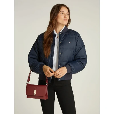 Immagine di Tommy Hilfiger Heritage Shoulder BAG Borsa a mano, Donna, Taglia: One Size, Raspberry truffle