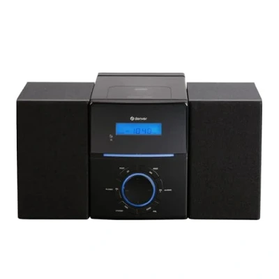 Immagine di Denver MCA 240 Sistema stereo AUX, CD, FM, Funzione allarme, incl. telecomando 2 x 20 W Nero