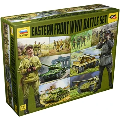 Immagine di Zvezda 5203 Battle Set: Eastern Front WWII, Scala 1/72, Plastic Model Kit