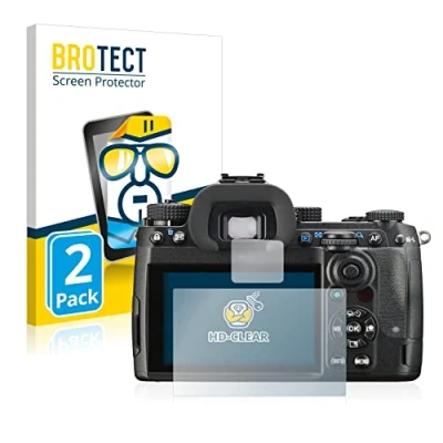 Immagine di brotect Pellicola Protettiva per Pentax K 3 Mark III Protezione Schermo (2 Pezzi) [Trasparente, Anti Impronte]