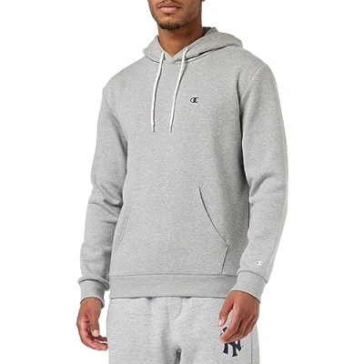 Immagine di Champion Basic Hooded Felpa con cappuccio, Uomo, Taglia: Large, Grey