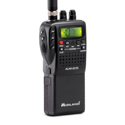 Immagine di Midland Alan 42 DS Power Bundle C1267.S1 Radio ricetrasmittente portatile CB