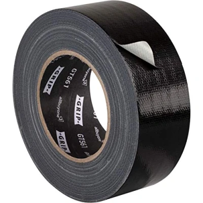 Immagine di GRIP Eventbasics, nastro “Gaffa, GT 561, nero, 50 mm x m, multiuso, per riparazioni, universale, con notevoli proprietà adesive