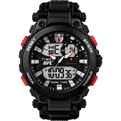 Immagine di Timex Orologio Analogico Digitale al Quarzo Uomo con Cinturino in Plastica TW5M52800