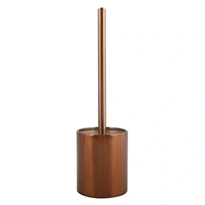 Immagine di MSV Kisii Scopino per WC in acciaio INOX con contenitore interno igienico rame