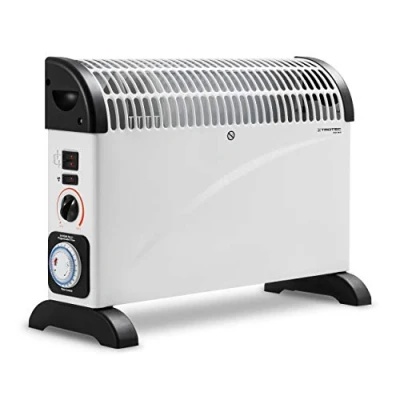 Immagine di TROTEC Riscaldatore a convettore TCH 22 E riscaldamento elettrico fino 2 kW di potenza turbo ventilatore termostato