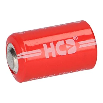 Immagine di HCB ER14250M Batteria al litio da 3,6 V, 1/2 AA, alta corrente 40 C + 85