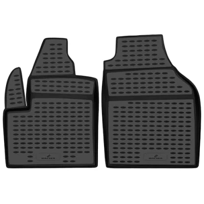 Immagine di WALSER Tappetini in gomma per auto XTR su misura compatibile con Ford Transit Connect 06/2002 Oggi