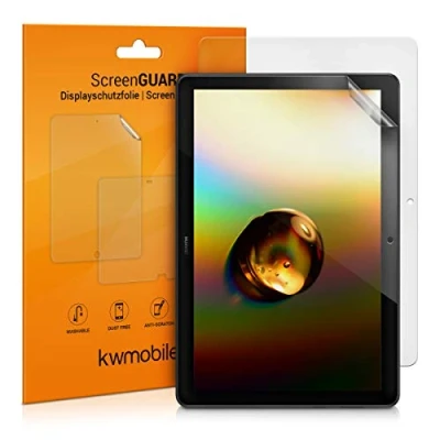 Immagine di kwmobile 2x Pellicola Protettiva Compatibile con Huawei MediaPad T5 10 Set Pellicole Touchscreen Antiriflesso e Anti Impronte per Tablet