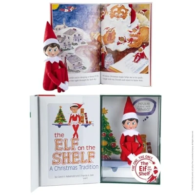 Immagine di the Elf on Shelf Girl Light, Red and White