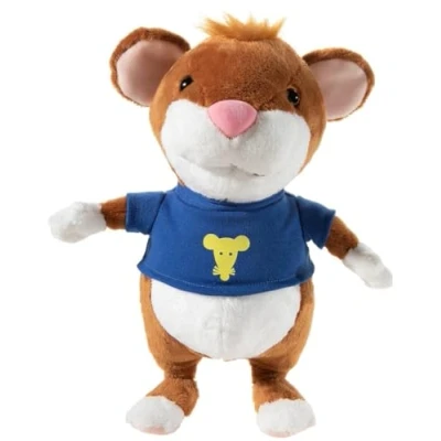Immagine di Heunec Leo Lausemaus/Tip The Mouse Giocattolo in Tessuto per Bambini, Colore Blu, 1