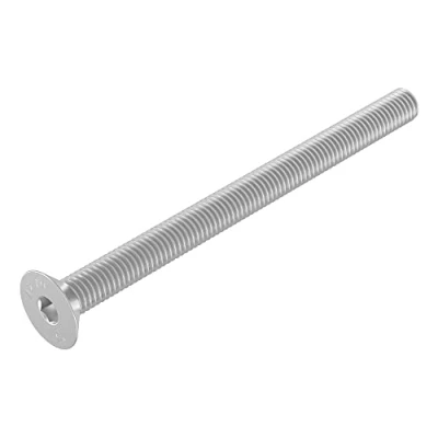 Immagine di SECCARO Vite a testa svasata M6 x 80 mm, acciaio inox V2A VA A2, DIN 7991 / ISO 10642, esagono incassato, 20 pezzi
