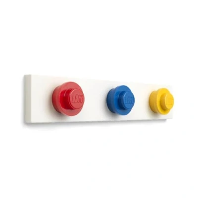 Immagine di Room Copenhagen ROOMC 41110001 Appendino a Parete Lego (Rosso, Blu, Giallo), Polyester, One Size
