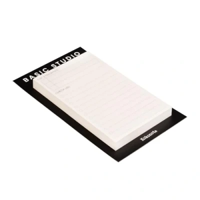 Immagine di Kokonote: To Do List Planner Basic Studio Blocchetto Memo Note Adesive, 90 fogli adesivi da g/m², Blocco List, Cancelleria Aesthetic Collection