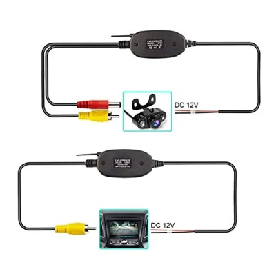Immagine di LEOFLA Kit Trasmettitore E Ricevitore Video Wireless Auto Per Telecamera Retromarcia