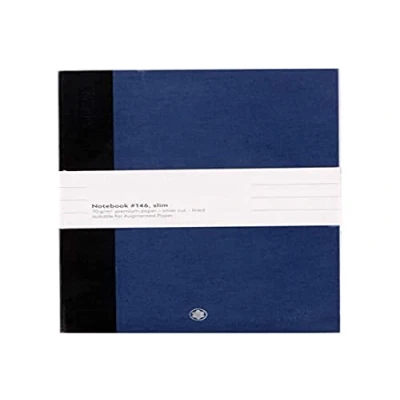 Immagine di Montblanc 2 x Notebook #146 Slim, blu, a righe