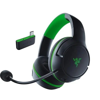 Immagine di Razer Kaira HyperSpeed Cuffie da gioco wireless multipiattaforma per Xbox (HyperSpeed Wireless, Driver TriForce 50 mm, Microfono cardioide HyperClear) Nero