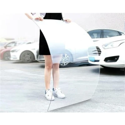 Immagine di Lastre Policarbonato Plexiglass Trasparente, Pannello Plexiglass, Pannelli Pvc per Esterno, Paraschizzi Cucina, Coperture Tettoie, Copertura Tettoia Esterno (Size : 0.8x3m)