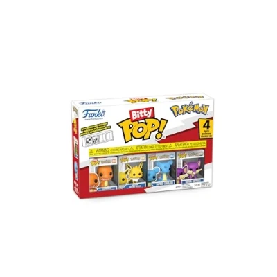 Immagine di Funko Bitty Pop! Pokemon Charmander 4PKE una Mini Figura Misteriosa a Sorpresa 0.9 Inch (2.2 Cm) da Collezione Ripiano Espositivo Impilabile Incluso Idea Regalo Borse Party Stocking