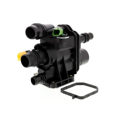 Immagine di VEMO V22 99 0025 Carter del termostato con guarnizione sensore CITROËN: C3 II, Picasso, DS3 Hatchback, PEUGEOT: 208 I Hatchback