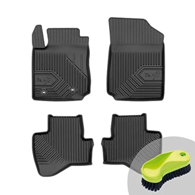 Immagine di FROGUM No.77 Set di tappetini perfettamente su misura per Toyota Aygo II 2014 2021 Materiale TPE durevole
