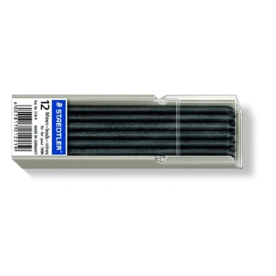 Immagine di STAEDTLER mine colorate Lumocolor non permanent omnichrom, astuccio contenente 12 da 3 mm, colore nero, 218 9