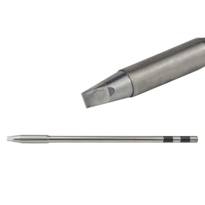 Immagine di Quick punta per saldatura permanente, dritta, a forma di scalpello, larghezza 3,2 mm, rapida stazione TS1200