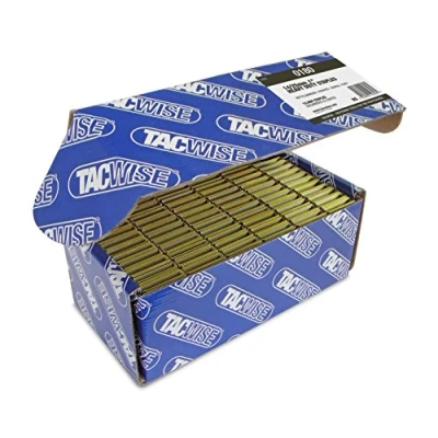 Immagine di TACWISE 0180 Graffe Galvanizzate per Legno Resistenti Tipo 14/25 mm, Corona Stretta, Confezione da 15.000, Set di 10000 Pezzi