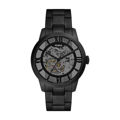 Immagine di Fossil Orologio Analogico Meccanico a Carica Manuale Uomo con Cinturino in Acciaio Inossidabile ME3269