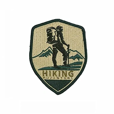 Immagine di Fosco Industries Patch Tissu Hiking Adventure Multicolore