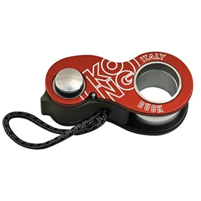 Immagine di Kong. Duck. Bloccante Ultra Compatto. Ideale per Arrampicata, Alpinismo, Speleologia e Soccorso su Fune. Corde 8 13mm. Prodotto in Italia. Certificazioni: EN 567 UIAA 126. Peso 70 Grammi. Rosso