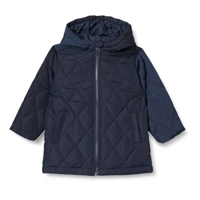 Immagine di Amazon Essentials Giacca Lunga Trapuntata Unisex Bambini e Ragazzi, Blu Marino, 5 Anni
