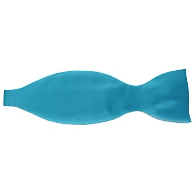 Immagine di TigerTie papillon annodare a turchese blu acqua Uni monocromatico + box